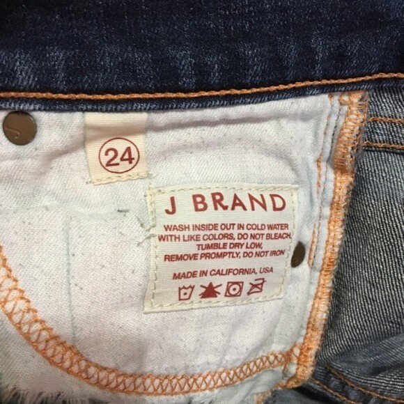 J Brand Petite Pencil Leg skinny in Ink size 24 - Picture 6 of 8